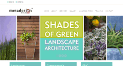 Desktop Screenshot of metadesign.co.in