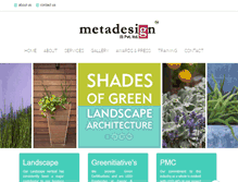 Tablet Screenshot of metadesign.co.in